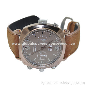 Watch Camera with Automatic Night Vision, LED Light for Lighting and 1,080 Pixels Resolution